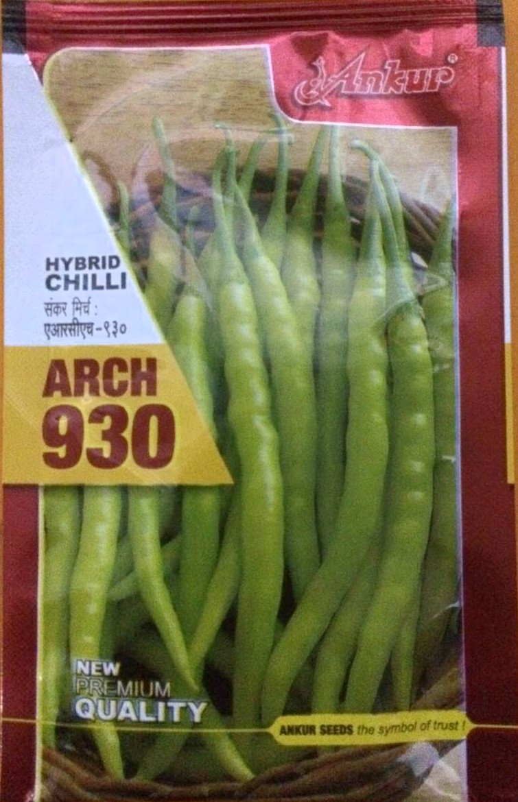 Chilli 930 - Ankur Seeds (10 gm)