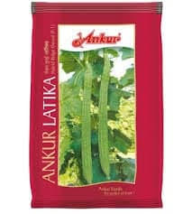 Ridge Gourd Latika - Ankur Seeds (50 gm)